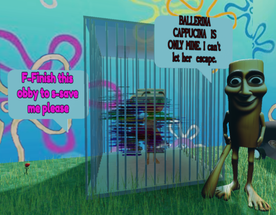 SAVE BALLERINA CAPPUCINA FROM TUNG TUNG SAHUR OBBY screenshot 2