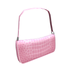 Pink Mini Faux Shoulder Bag