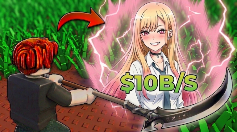 [🍀2X] Cut Grass for Anime Characters screenshot 1