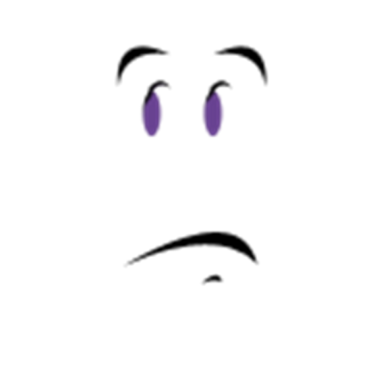 Purple Eyeroll Roblox decal