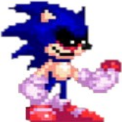 No Background Pixel Sonic.exe Roblox decal