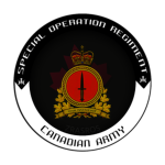 Canadian Special Operations Regiment ᅠ ᅠ ᅠ ᅠ