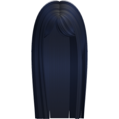 Sleek Popular Long Straight Hair (Blue)