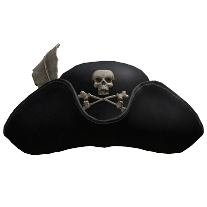 Black Pirate Hat