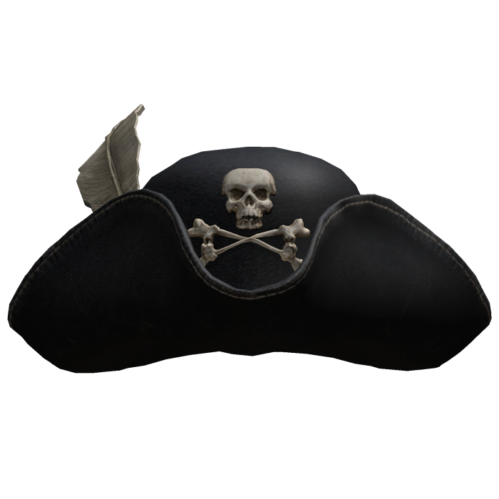 Black Pirate Hat