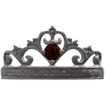(FREE CODE= 5539 ) Great Red Ruby Ring Crown