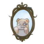 Chomik in a Mirror