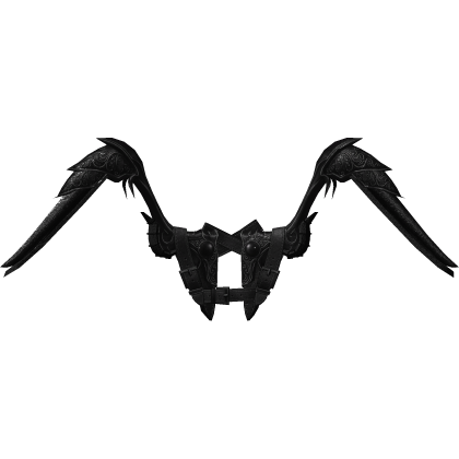 (Pt 1) Black Icarus Wings Shell Recolor (Addon) Roblox item