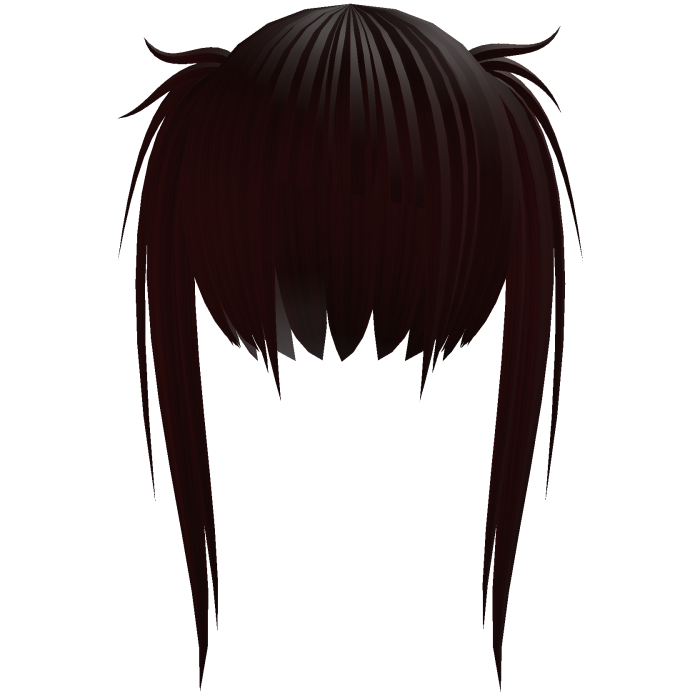 red japan hime pigtail scene girl hair