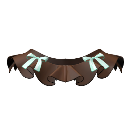 Doll Mini Skirt with Ribbons - Chocolate Mint Roblox item