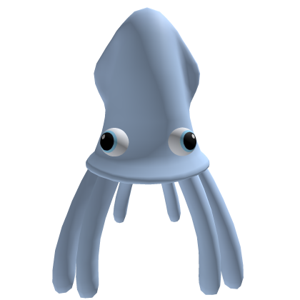 Squid Hat Azul Bebê Pastel Kawaii Moe Roblox item