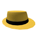 Gold Fedora