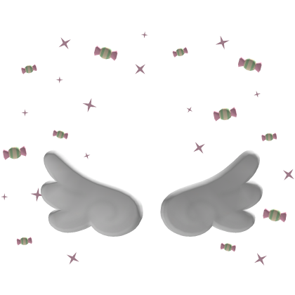 Angel Wings with Candy Aura