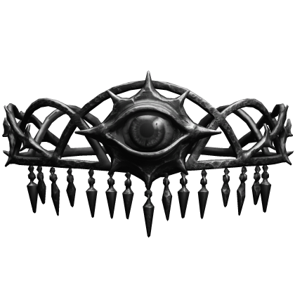 Gothic Eye Crown - Black