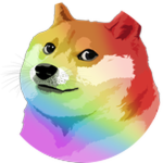 Rainbow Doge