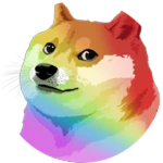 Rainbow Doge