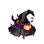 Haunted Witch Hat (Glow)