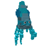 8-Bit Blue Tentacles