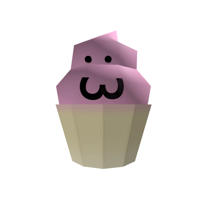 Low Poly Cupcake :3