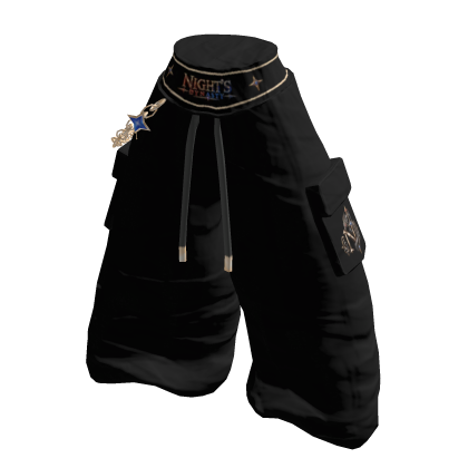 Pants NIGHT'S DYNASTY BLACK