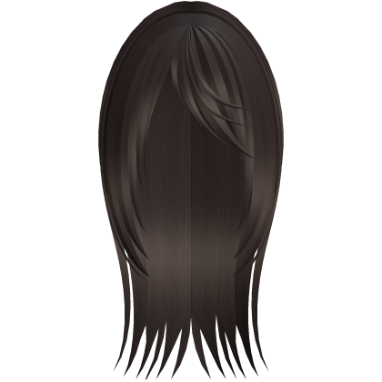 brown long emo vkei moe anime hair