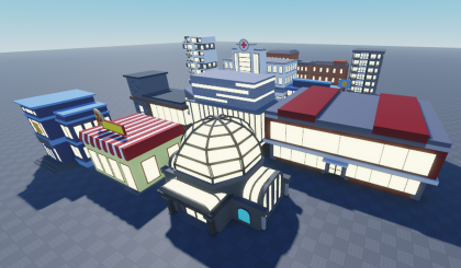 Filler Buildings Pack preview 1