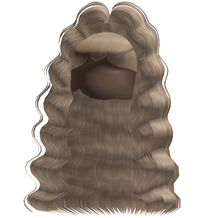 Baddie Crimped Half Up (Blonde)