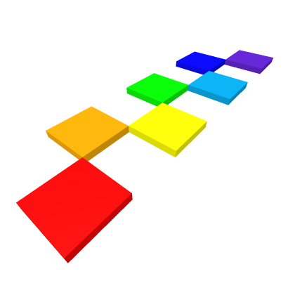 Rainbow Obby Stage