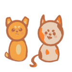 doggo and kitty on my head fan group