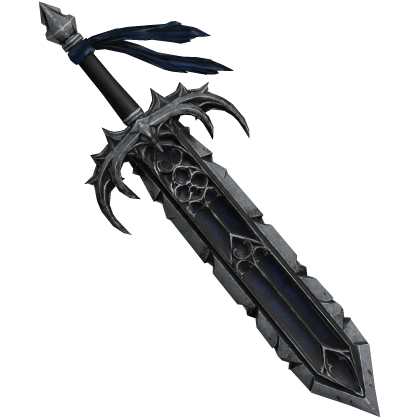Midnight Blue Goth Thorned Greatsword Roblox item