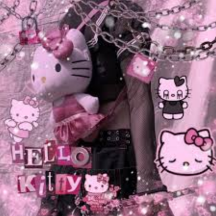 alt goth hello kitty Roblox decal