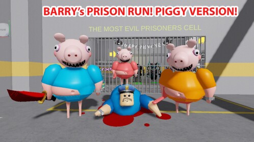 PEPPA PIG BARRY'S PRISON RUN!