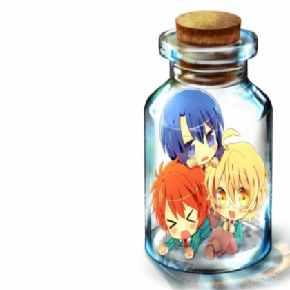 Chibi UtaPri in a Jar Roblox decal