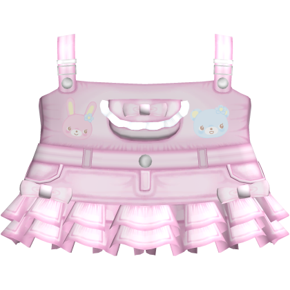 ♡ : cute mezzo piano overalls in dark pink