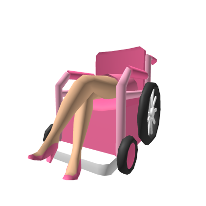 Doll wheelchair