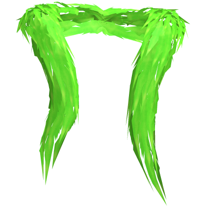 Hot Green Victorian Boa Neck Scarf