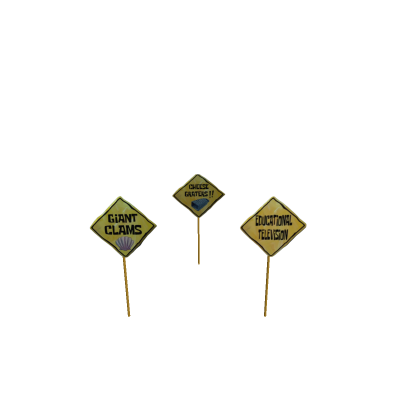 Spongebob Squarepants Road Signs Pack