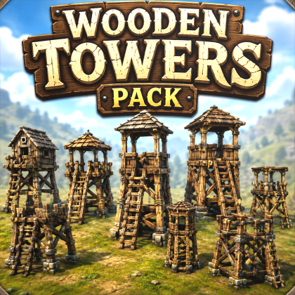 Wooden Towers Pack Made By Zelgraz