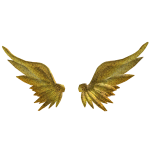 Golden Static Wings