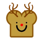 Rudolph the red nose Toasty