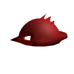 Red Horned Backwards Cap