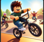 BMX only rider