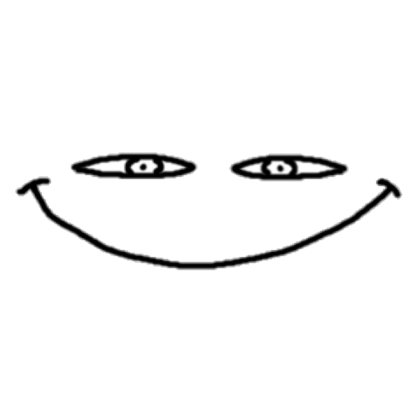 Scary smile Roblox decal