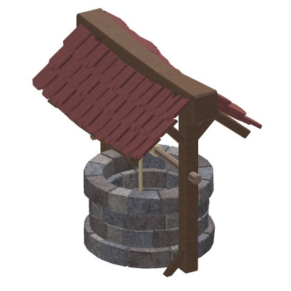 [✨💫] Low Poly Well Tree Grass Rock