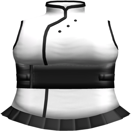 cute sakura naruto uniform in black & white