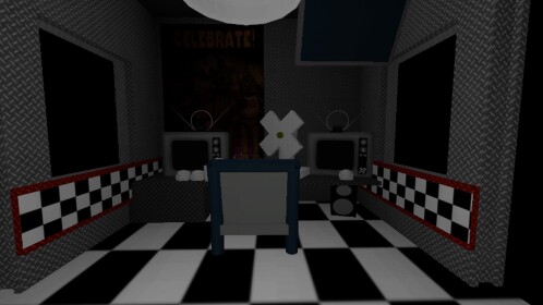 Fnaf 1 mapa! (Reconstruído)