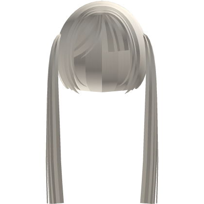 ♡ straight anime twintails light blonde  Roblox item