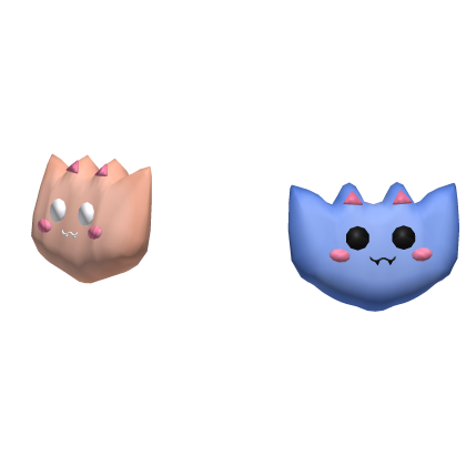 [NEW 🚨] Cute Mini Bat Hair Clips Peach/Blue