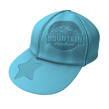 Mountain Adventure Cap - Sky Blue Roblox item