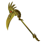 Golden Dragon Scythe